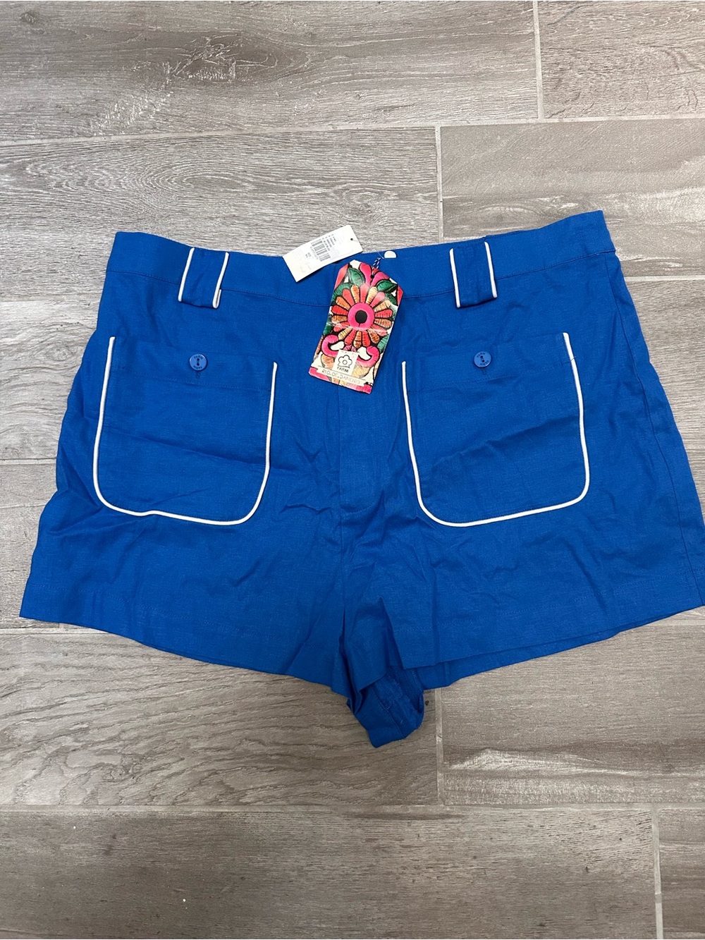 NWT Farm Rio x Anthropologie Destination Shorts Size XL - Picture 4 of 6
